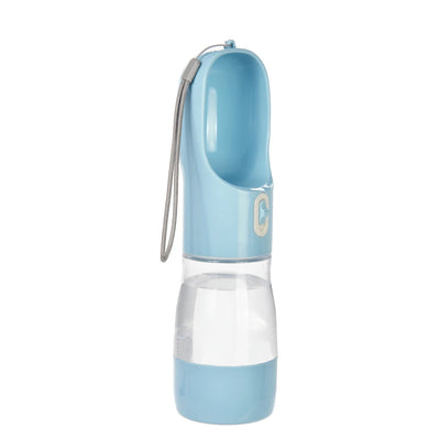 Hydrate & Feed in One – Portable Pet Bottle for Walks, Hikes & Travel