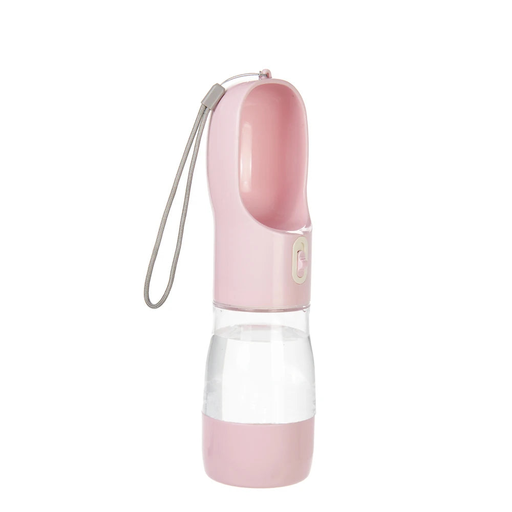 Hydrate & Feed in One – Portable Pet Bottle for Walks, Hikes & Travel